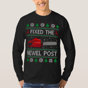 Camiseta Corrigi O Novo Posto Engraçado Carpinteiro De Nata