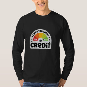 Camiseta Corrigindo a Pontuação de Crédito do Financial Adv