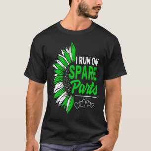 Camiseta Corro Em Peças Sobressalentes Transplante De Rim H