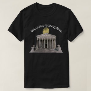 Camiseta Corrupção Suprema - JUSTIÇA IGUAL SUPERIOR A $$$$$