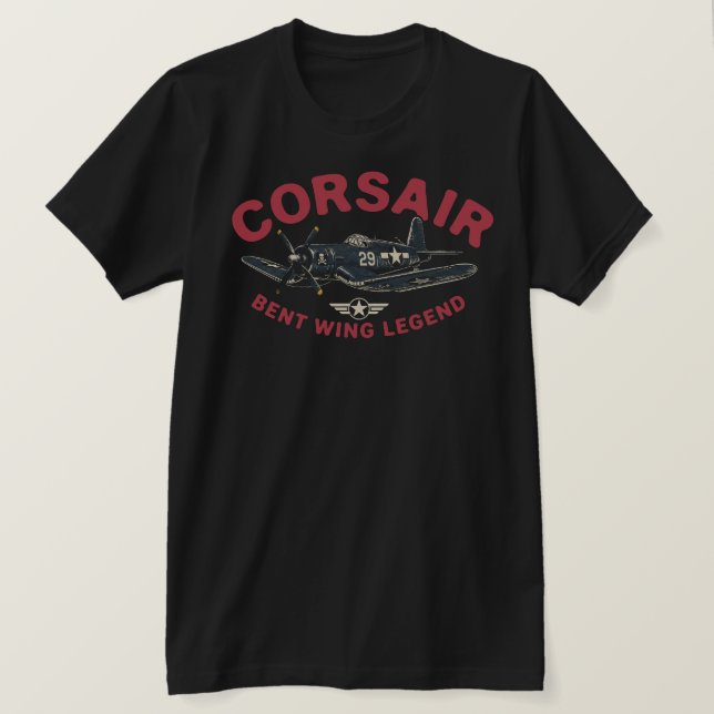 Camiseta Corsair – Bent Wing Legend (Frente do Design)