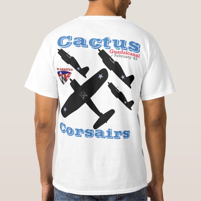 Camiseta Corsários do cacto de Warkites (Verso)