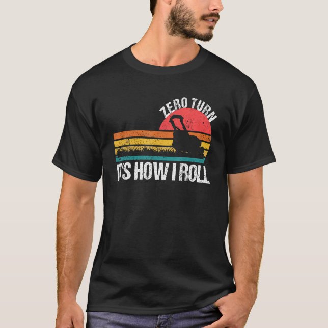 Camiseta Corta grama de giro zero é assim que eu faço (Frente)