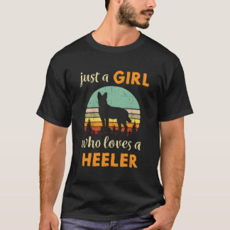 Camiseta Corta-Pão-Pão-De-Pecuária Australiana (Red Ou Blue