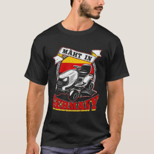 Camiseta Corta-relva trator de relva na Alemanha 1