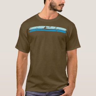 Camiseta cortador de caiaque remo remo remo remo