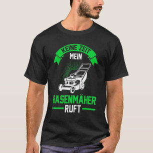 Camiseta Cortador de grama Jardineiro Jardinagem Hortas Com