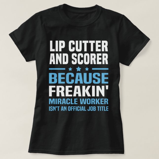 Camiseta Cortador De Lip E Ponteiro (Frente do Design)
