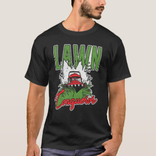 Camiseta Cortador de Relva Conquistador de Jardim