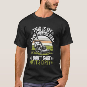 Camiseta Cortador de Relva Engraçado Jardineiro