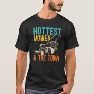Camiseta Cortador De Relva Mais Quente Do Homem No Relvado
