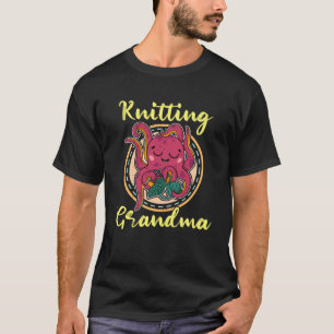 Camiseta Cortador-tricô, Lã-de-coleira-de-coleira