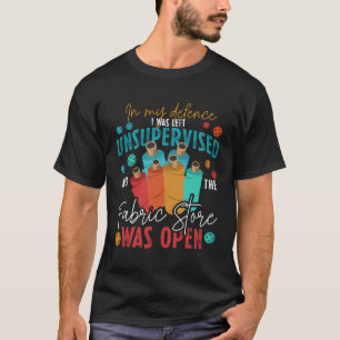 Camiseta Cortagem Engraçada Cortantes de Costura