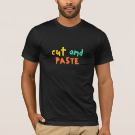 Camiseta Cortar e Colar