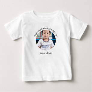 Camiseta Cortar Festa de aniversário de Fotografias de Arre