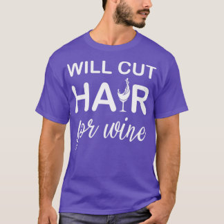 Camiseta Cortará Cabelo Para O Vinho 2