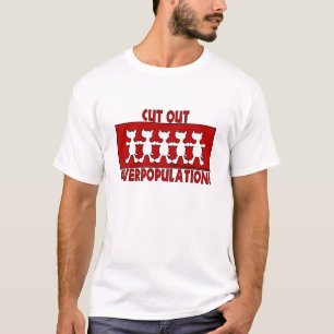 Camiseta Corte A Sobrepopulação! Canina