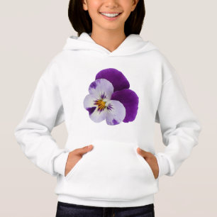 Camiseta Corte branco púrpura