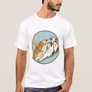 Camiseta Corte de cascas