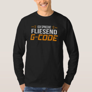 Camiseta Corte De Corte Mecânico Cnc De Arranque Mecânico