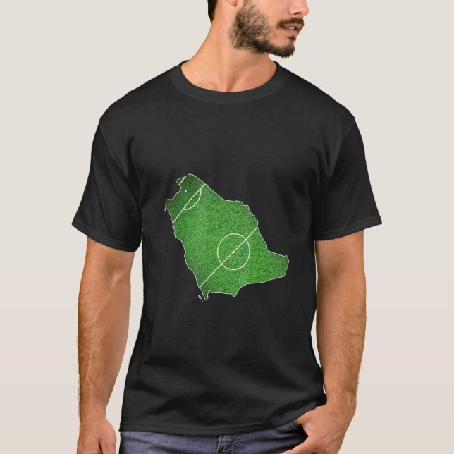 Camiseta Corte de Futebol da Arábia Saudita (Frente)
