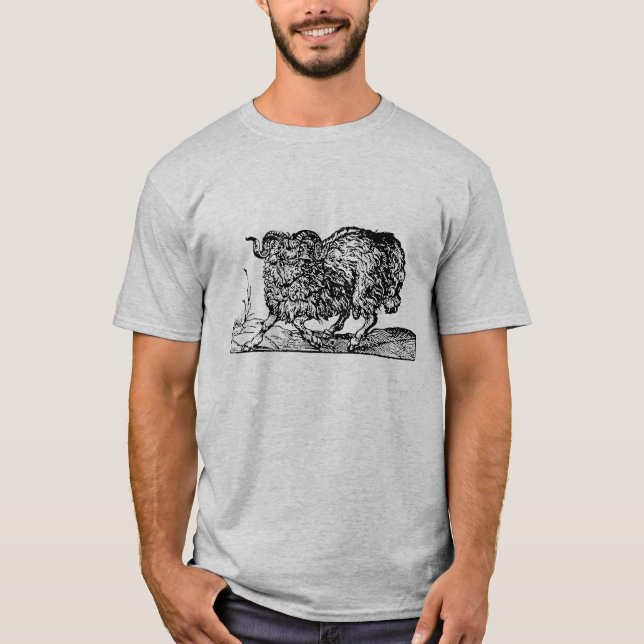 Camiseta Corte de madeira de carneiro Ram (Frente)