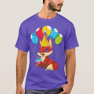 Camiseta Corte do cupcake da parte F do Aniversário de cria