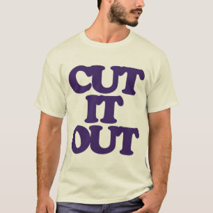 CAMISETA CORTE. ELE. PARA FORA DE