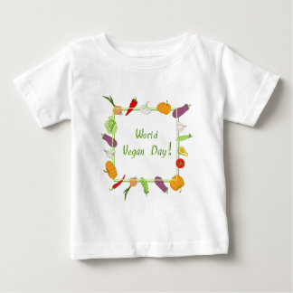 Camiseta Corte Minimalista do Dia Mundial da Vegetariana