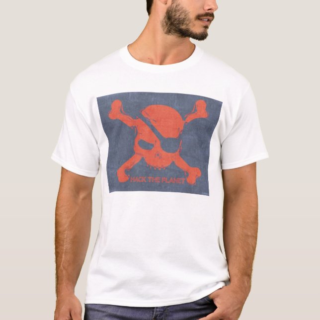 Camiseta Corte o planeta PopArt2 (Frente)