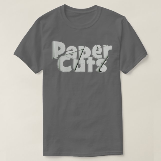 Camiseta Cortes de Papel (Frente do Design)
