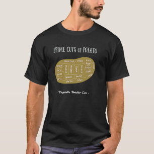 Camiseta Cortes Nobres de Batata Vegetariano Cortes de Açou
