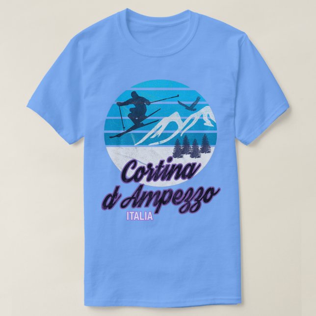 Camiseta Cortina dAmpezzo Dolzegovina Superski Itália Sk (Frente do Design)