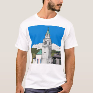 Camiseta Cortina d'Ampezzo Itália