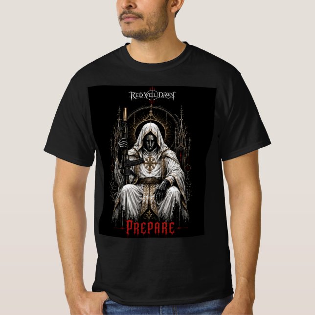 Camiseta CORTINA VERMELHA DAWN - Pepare (Frente)