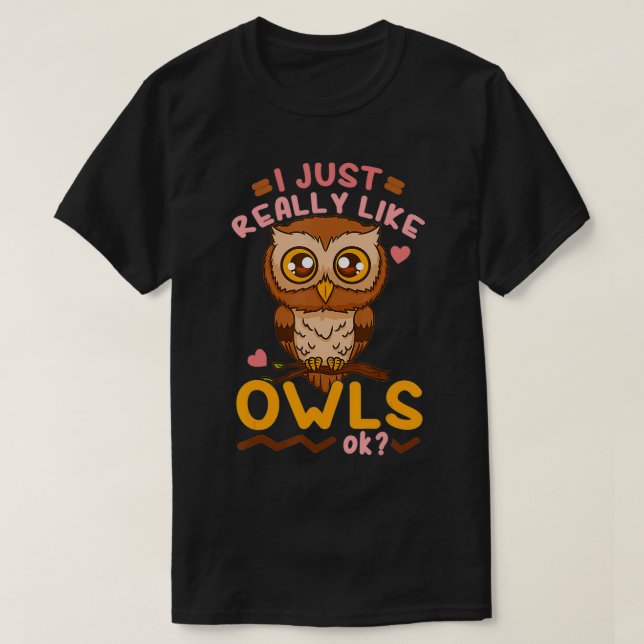 Camiseta Coruja (Frente do Design)
