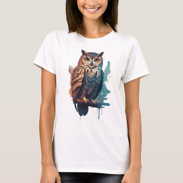 Camiseta coruja (Frente)