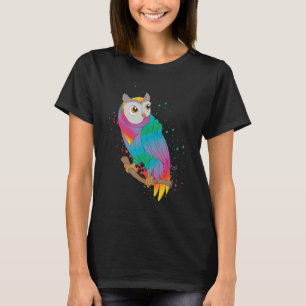 Camiseta Coruja 1, Coruja de Corte, Floresta de Pássaros Sá