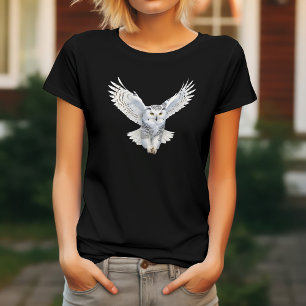 Camiseta Coruja Ártica Cativante 