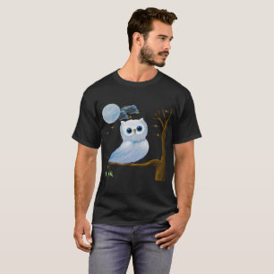 Camiseta Coruja azul