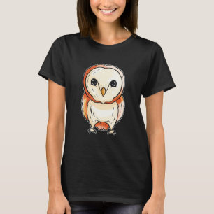 Camiseta Coruja-Bebê Bonita A Coruja-Águia