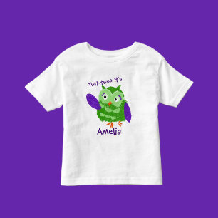 Camiseta Coruja-branca personalizada