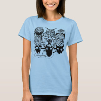 Camiseta Coruja celta