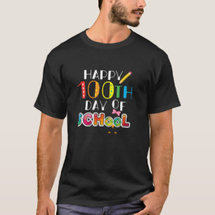 Camiseta Coruja com Arco Feliz 100º Dia da Professora Stu
