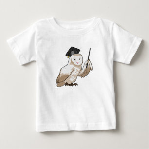 Camiseta Coruja como Professora com Ponteiro