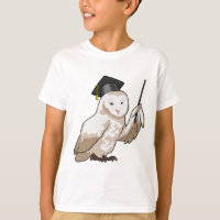 Coruja como Professora com Ponteiro