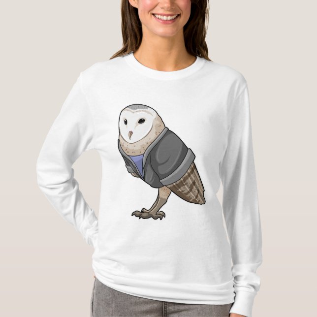 Camiseta Coruja como Secretário (Frente)