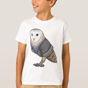 Camiseta Coruja como Secretário