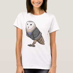 Camiseta Coruja como Secretário