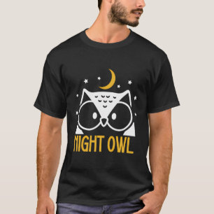 Camiseta Coruja Coruja Coruja Adorável Ampliando Coruja Maj